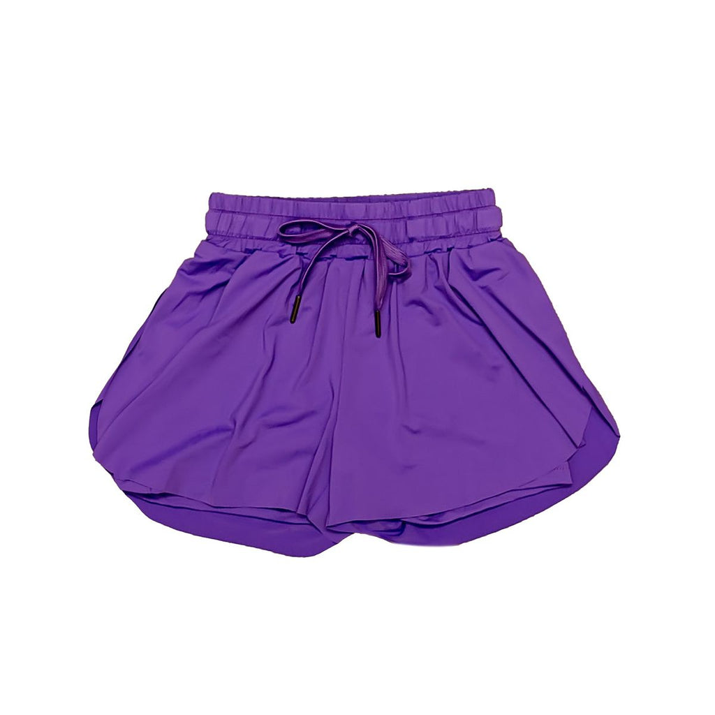 Butterfly Shorts Purple