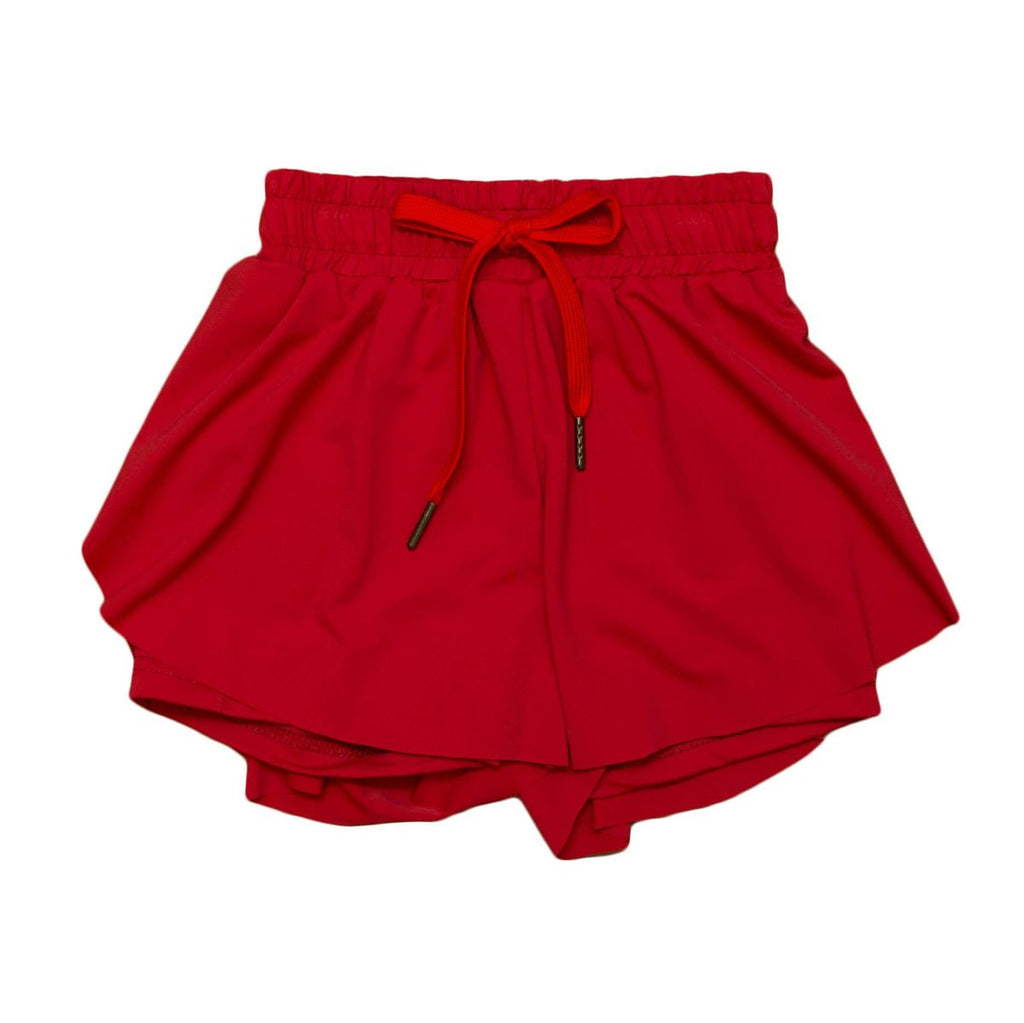 Butterfly Shorts Red