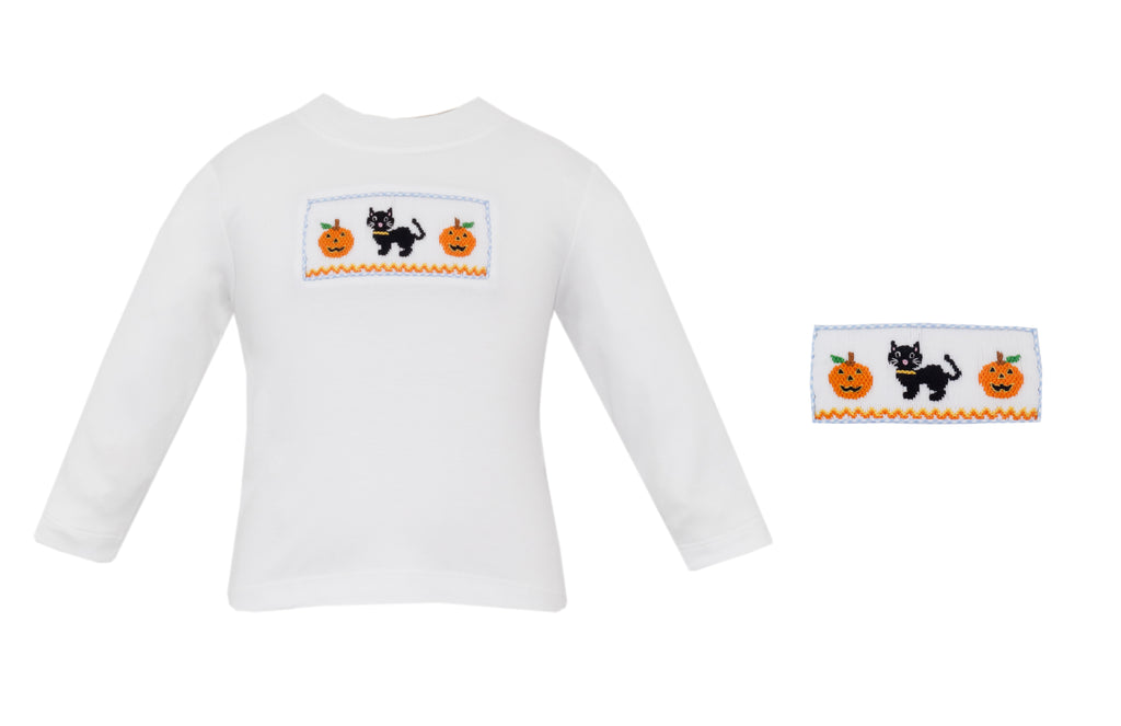 Halloween Smocked Knit Shirt PRE-ORDER