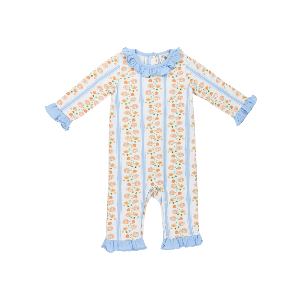 Gourd and Grace Girls Riley Romper with Ruffles PRE-ORDER