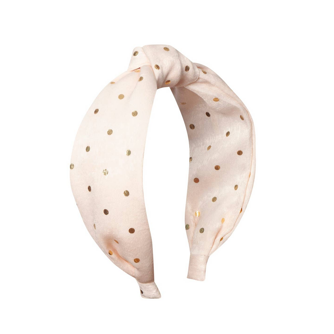 Gold Spotty Headband