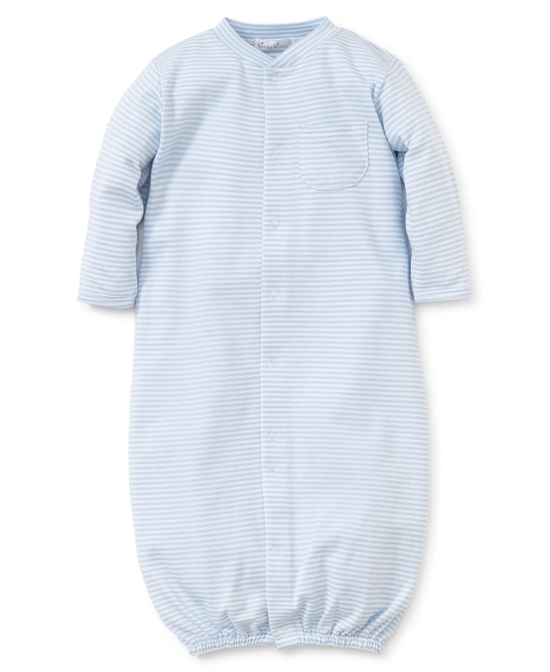 Simple Stripes Converter Gown Blue