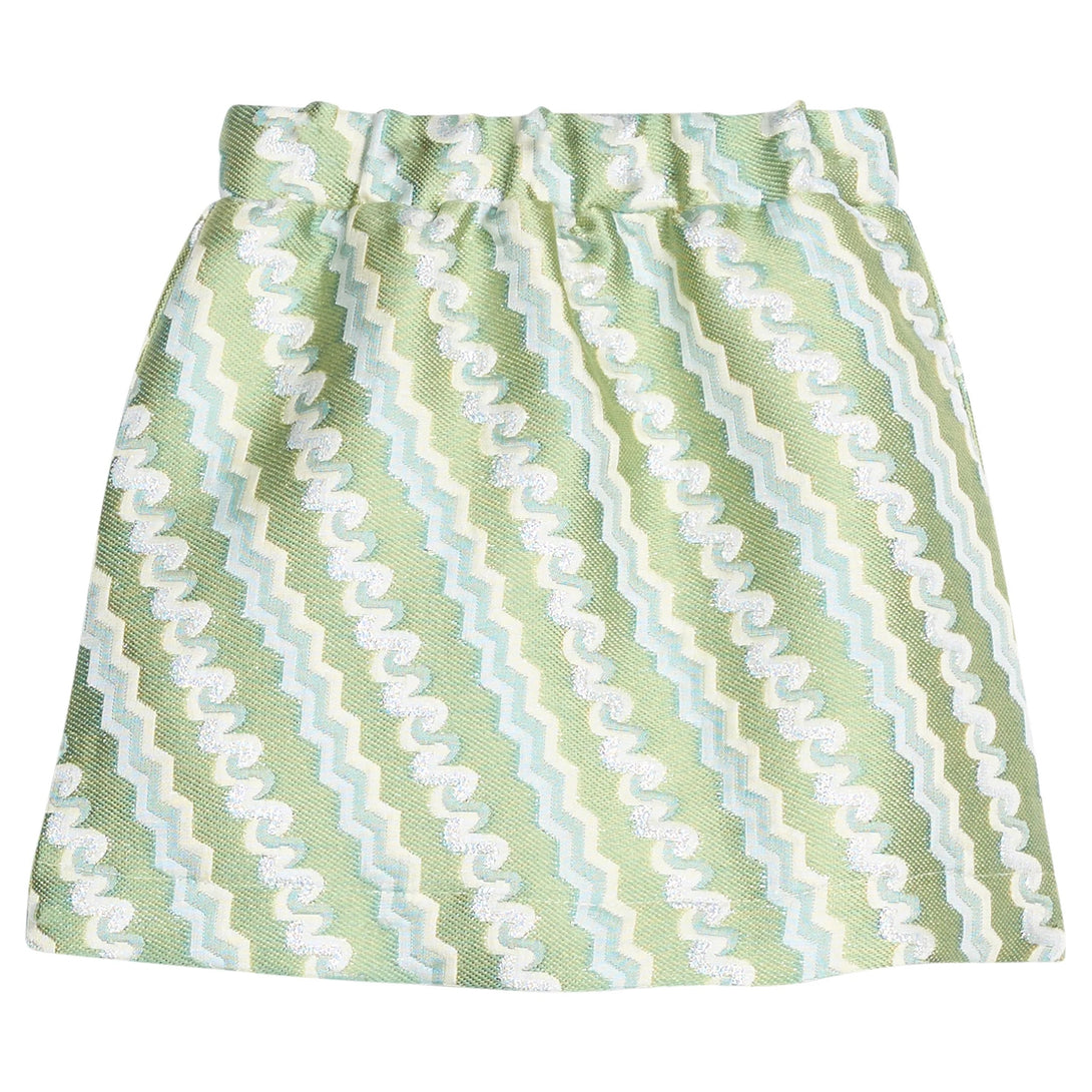 A-Line Mini Skirt - Soho Sparkle Jacquard