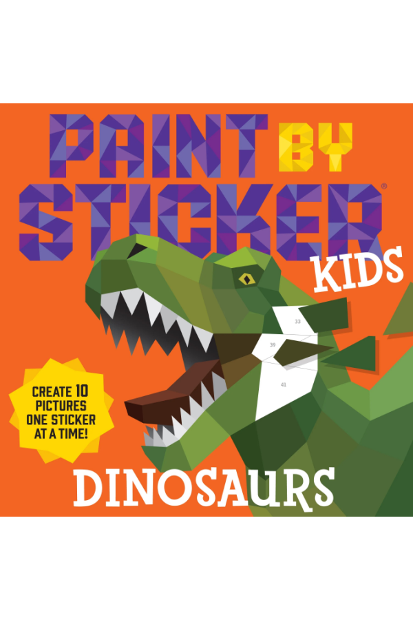 Paint by Sticker Kids: Dinosaurs