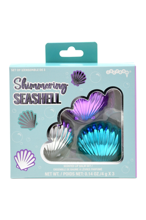 Sea Shell Lip Balm Trio