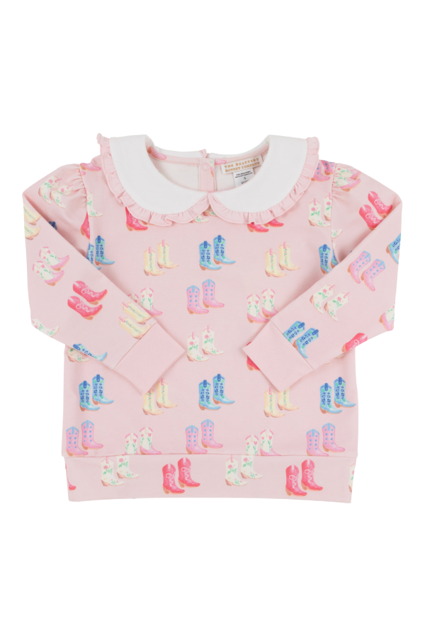 Maude's  Ruffle Cassidy Comfy Cute To Boot - Pima