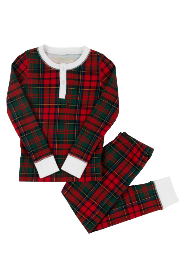Sutton's Sweet Dream Set Paces Mill Plaid/Worth Ave White