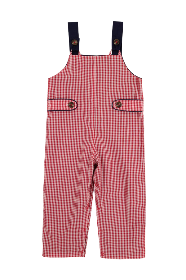 Ivy League Longall Richmond Red Mini Gingham Nantucket Navy