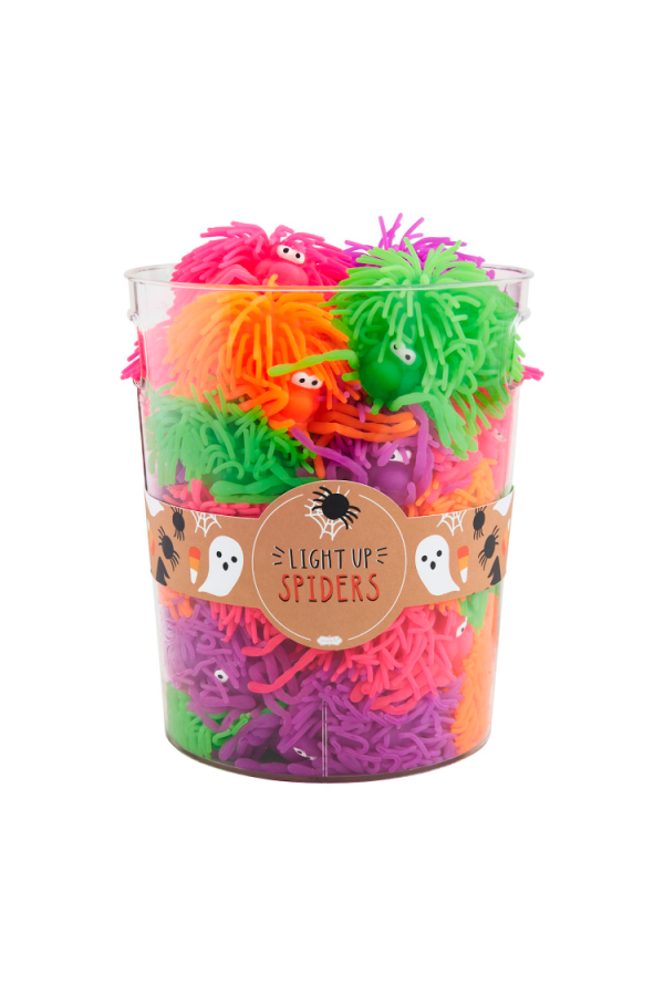Halloween Light-Up Spiders