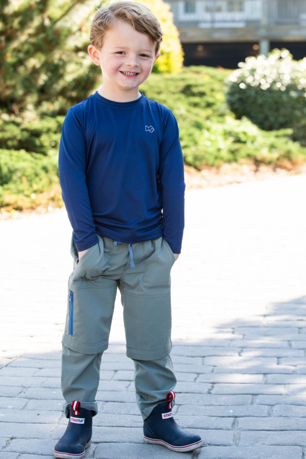 Pro Zip Off Pant in Manatee