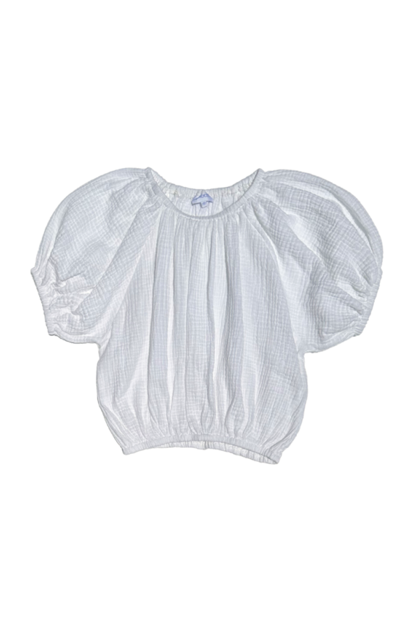 Alexis Top White Gauze
