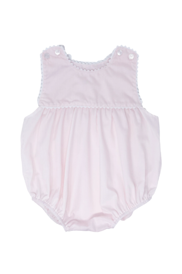 Charming Bubble in Pink and White Ric Rac