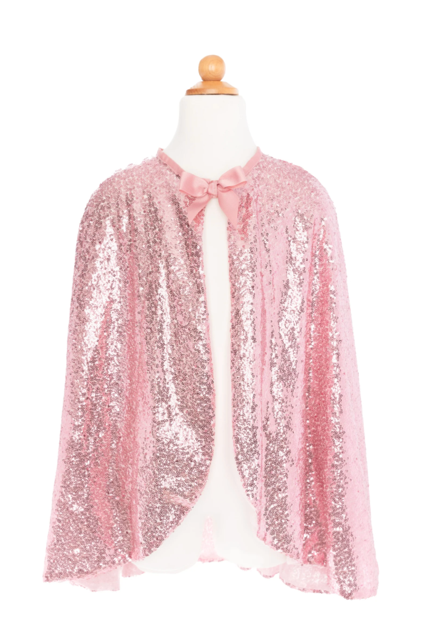 Precious Pink Sequins Cape