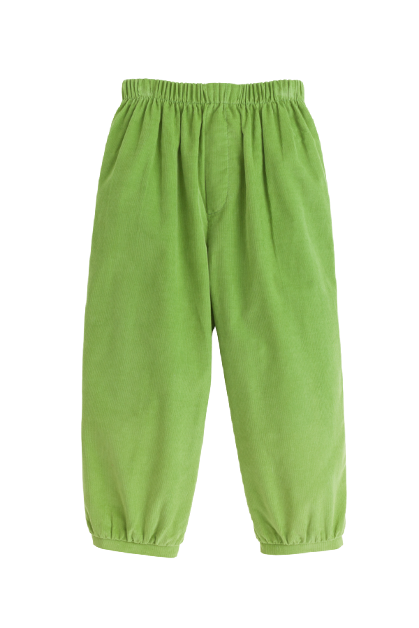 Banded Pull On Pant - Sage Green Corduroy