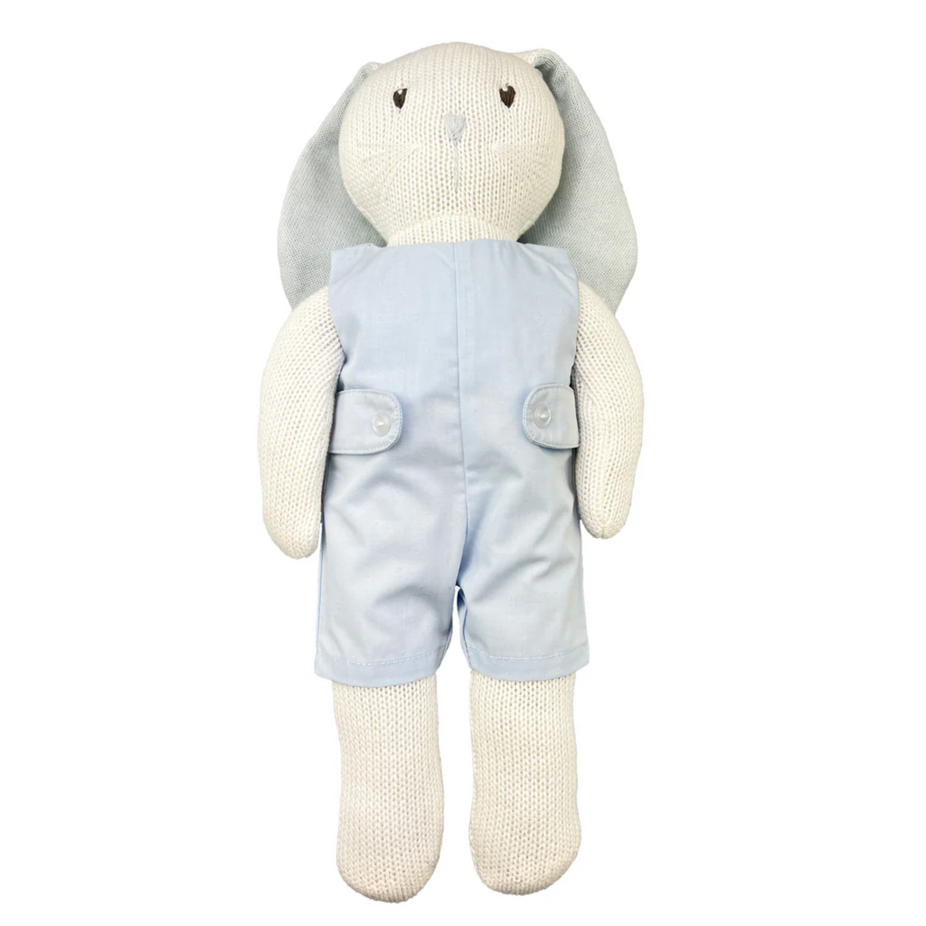 Bunny Doll with Blue Romper