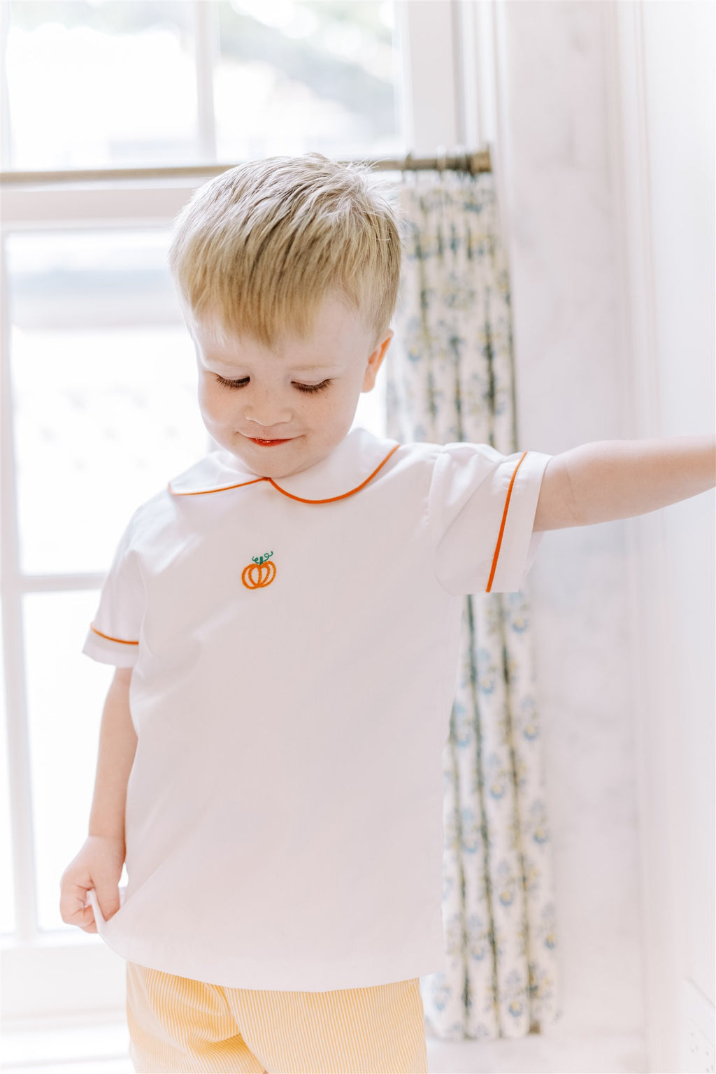 Pembroke Pumpkin Boy Short Set PRE-ORDER