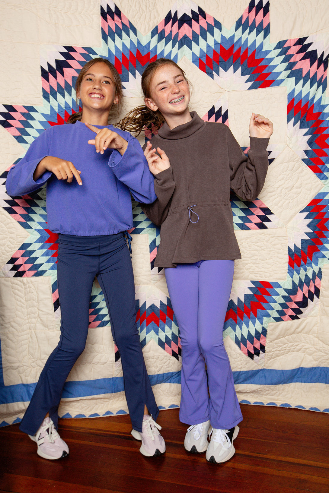 Nell Top Cocoa/Purple