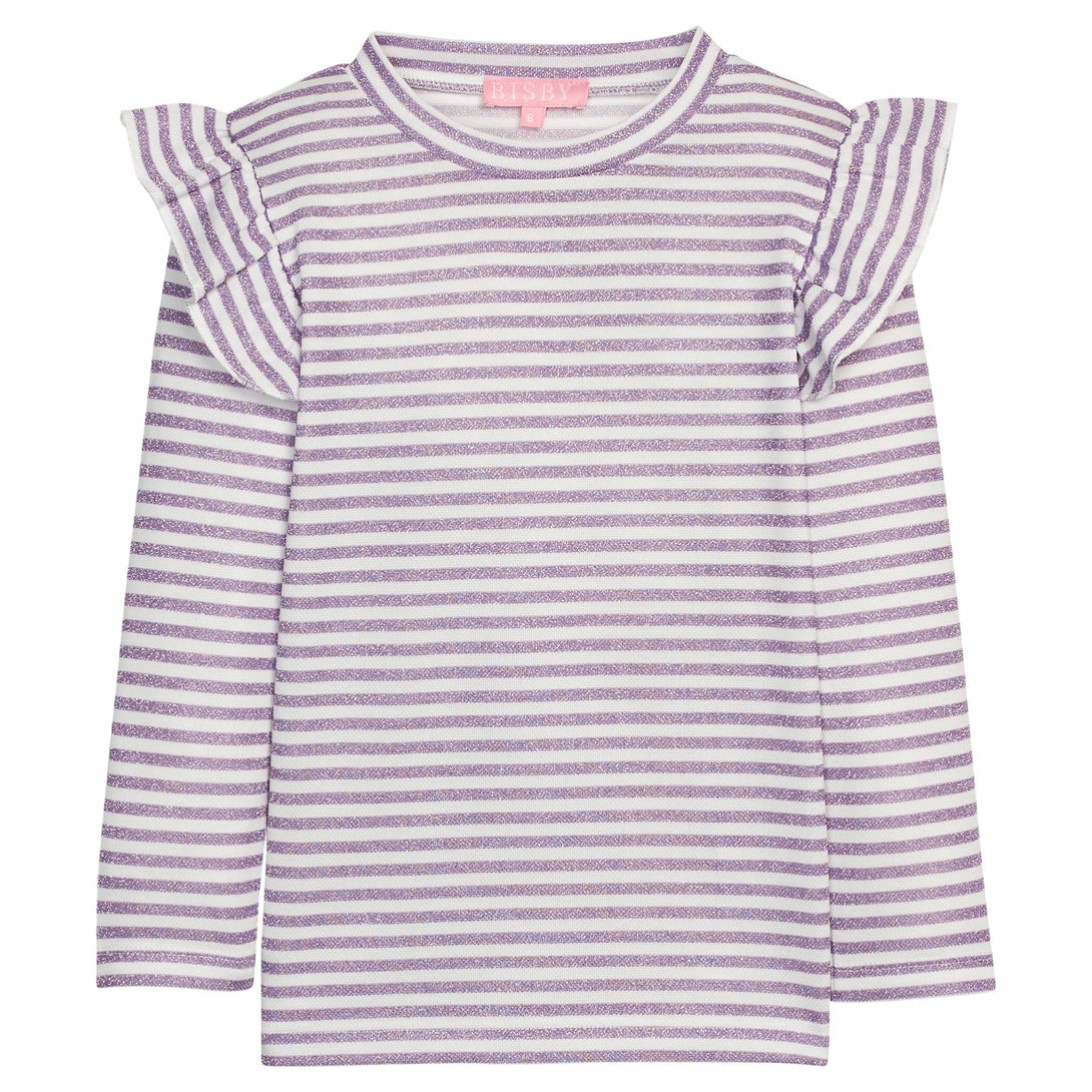 Sadie Top - Sugarplum Stripe
