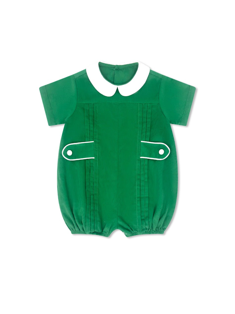Andrew Bubble Garland Green Corduroy