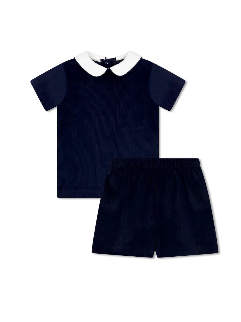 Sibley Short Set High Point Navy Corduroy