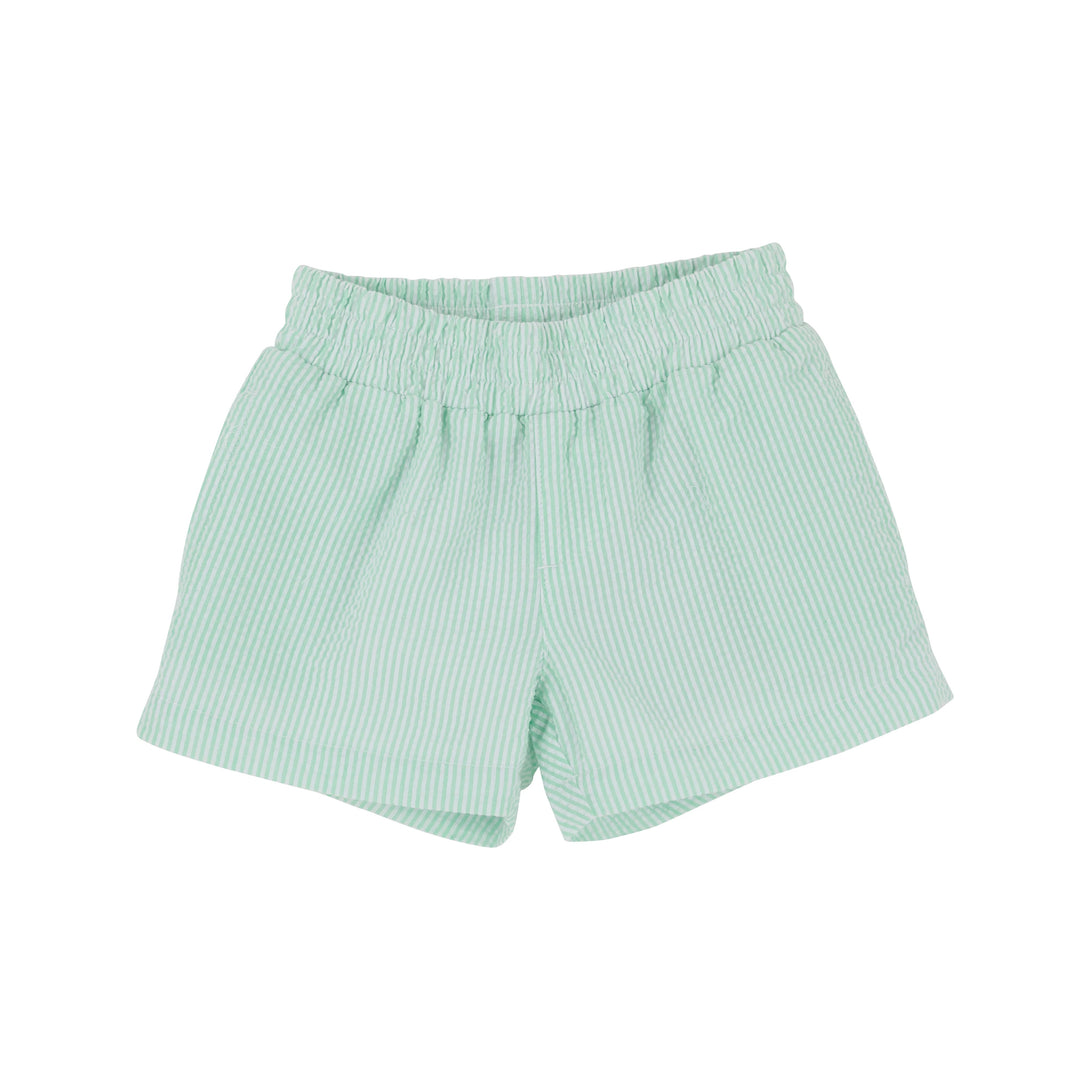 Sheffield Shorts Seersucker Grace Bay Green
