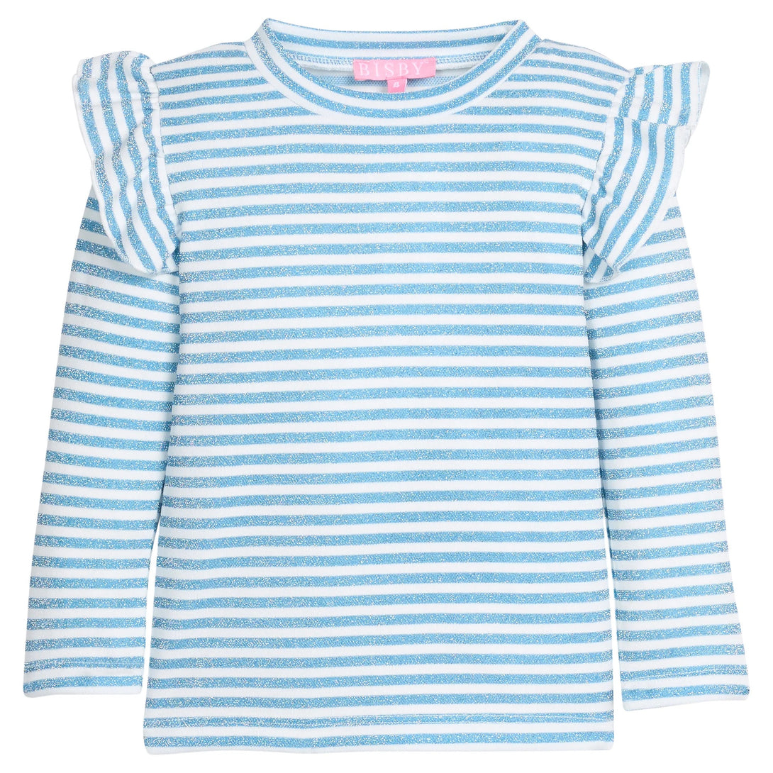 Sadie Top - Icicle Stripe