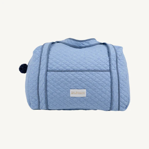 Devin Duffle Bag in Buckhead Blue with Park City Periwinkle