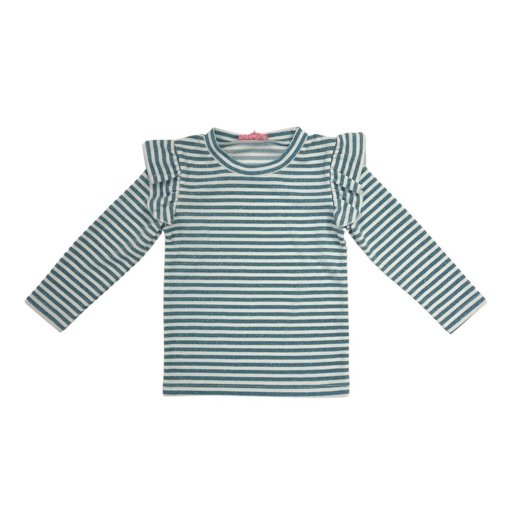 Sadie Top - Icicle Stripe