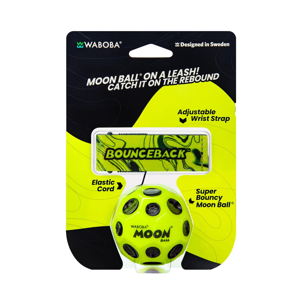 Bounceback Moonball - Yellow Black