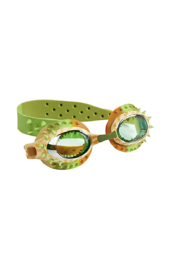 Swim Goggles - Prehistoric Dinosaur Print Spike