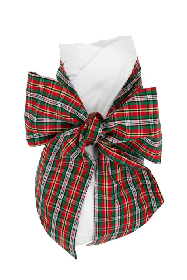 Bow Swaddle Keswick Holiday Plaid - Main Image