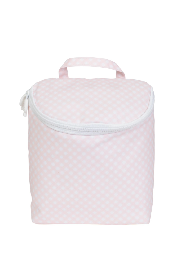 The Bottle Bag - Pink Gingham
