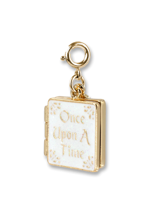 Charm It Gold Princess Book Charm