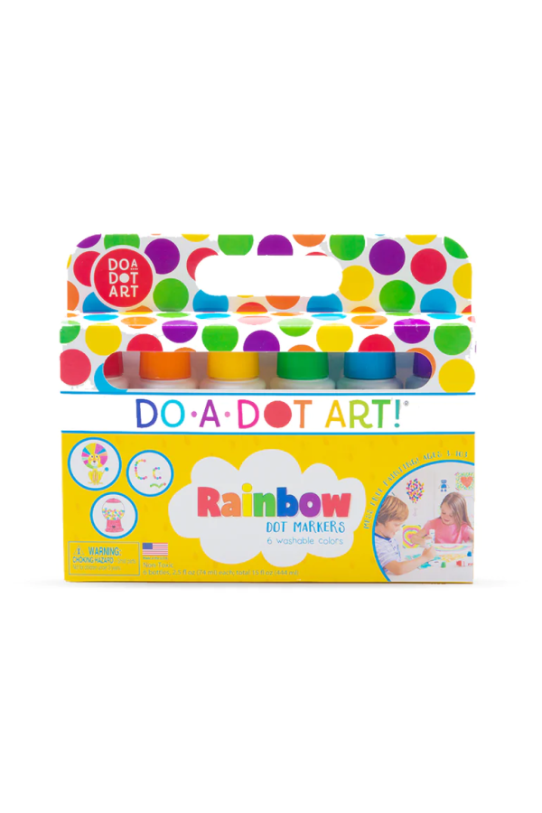 JUST IN: Washable Rainbow Dot Markers