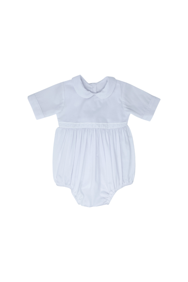Covington Bubble in White and Lace