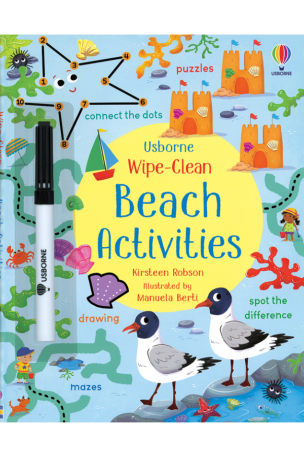 Wipe-Clean Beach Activities