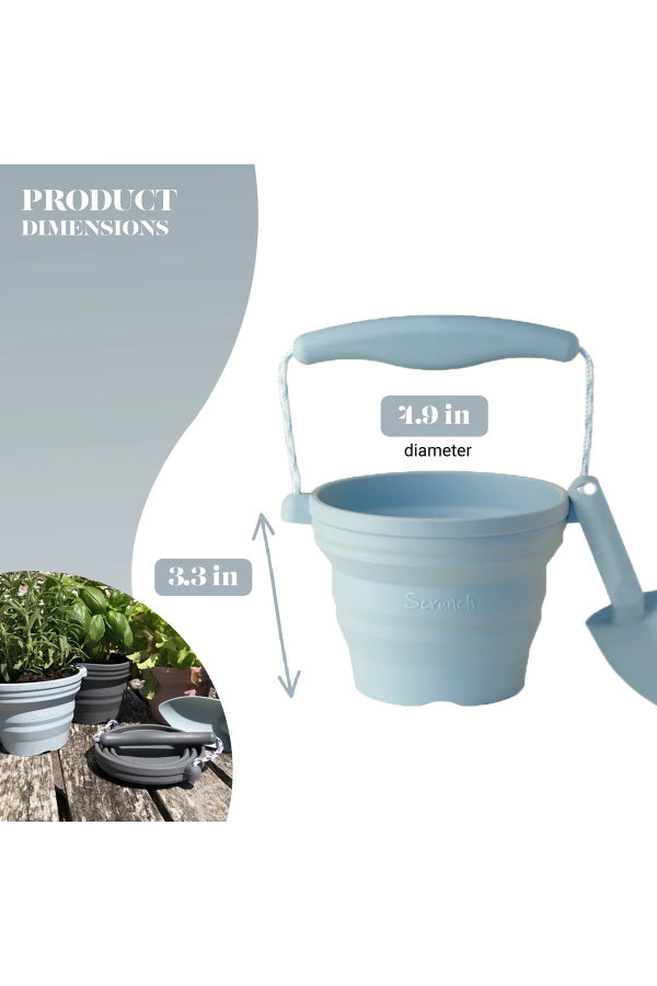 Seedling Pot Duck Egg Blue