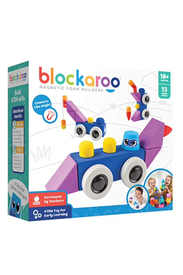 Blockaroos Magnetic Foam Blocks - Roadster