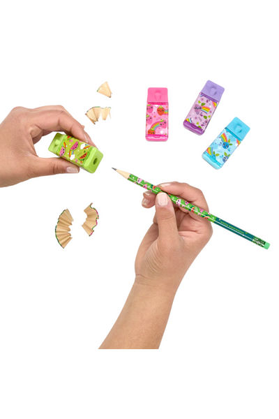 Lil' Juicy Box Scented Eraser and Pencil Sharpener