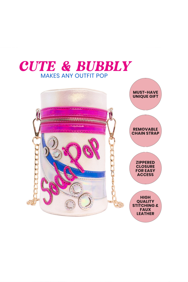 Fizzy Bubble Soda Can Handbag