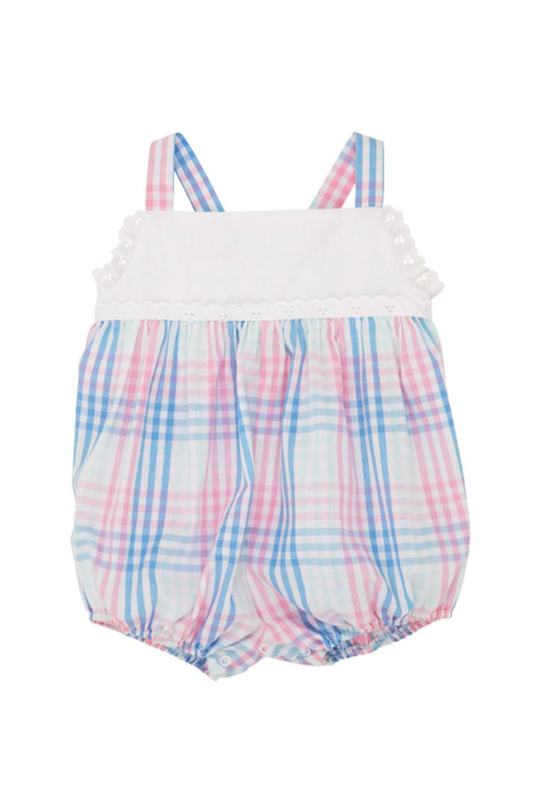 Bitsy Bubble Spring Party Plaid