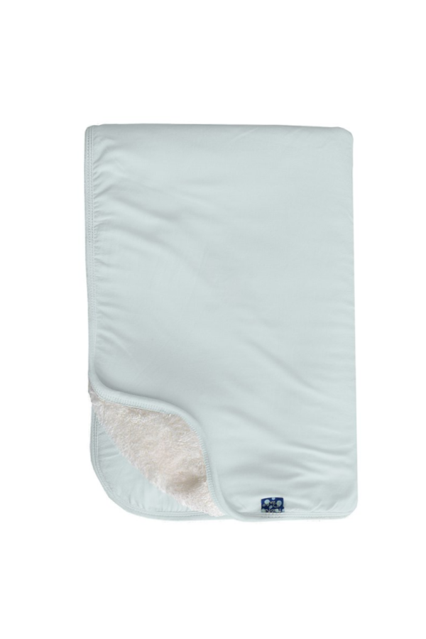 Fresh Air Sherpa Lined Toddler Blanket