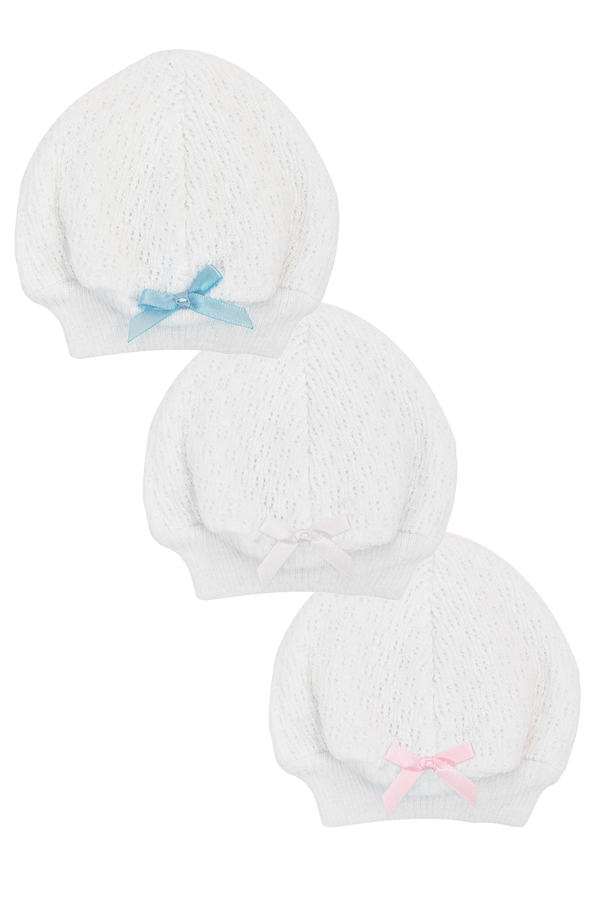 Beanie Cap with Bow