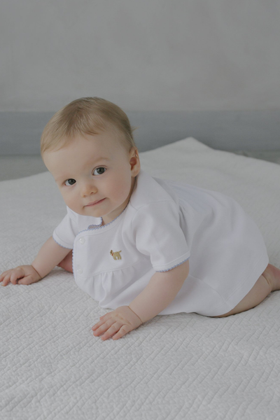 Pinpoint Layette Knit Lab