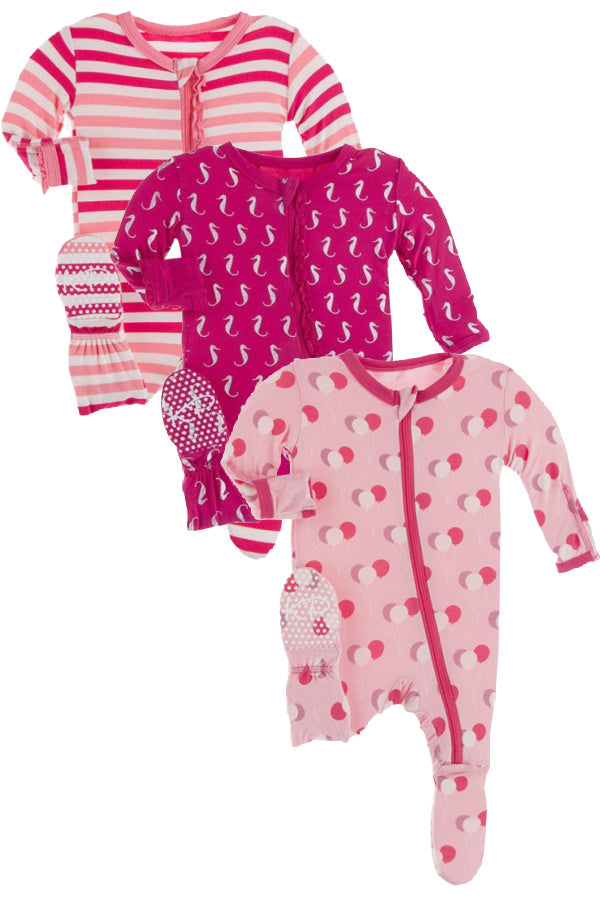 Girl Footie & Rompers – The Frilly Frog