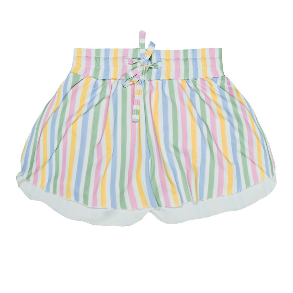 Butterfly Shorts in Pastel Stripe PRE-ORDER