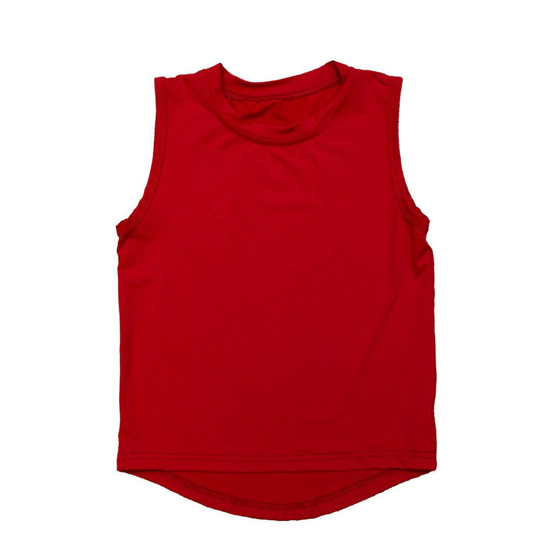 High Low Tank Red