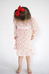 Christmas Long Sleeve Gown