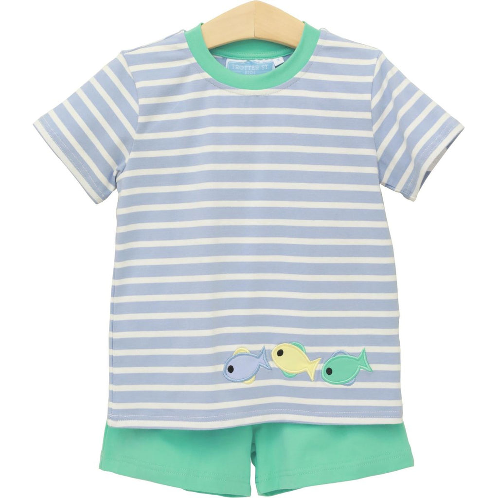 Fishy Fishy Short Set  PRE-ORDER