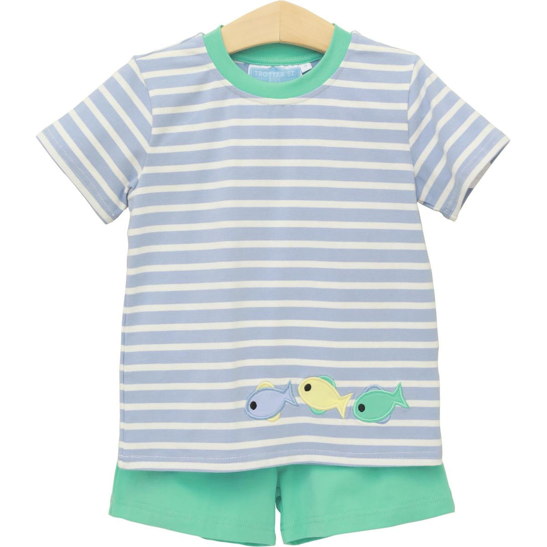 Fishy Fishy Short Set  PRE-ORDER